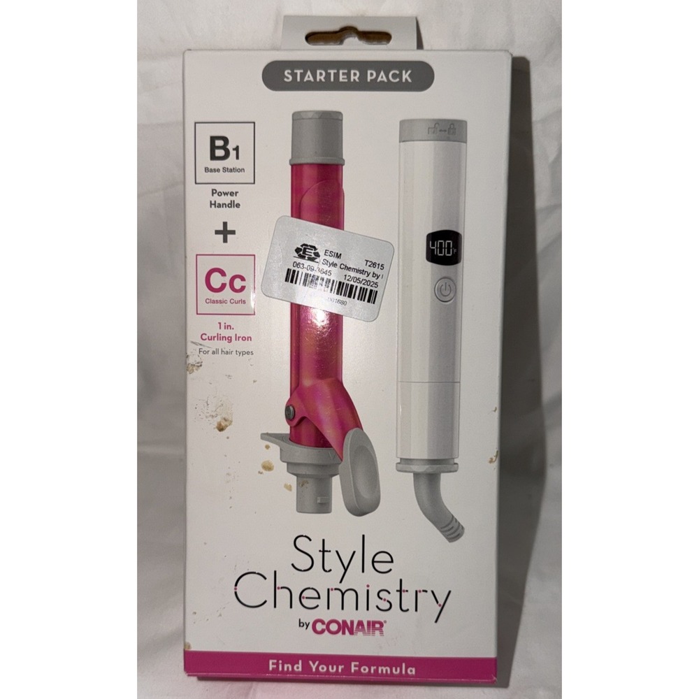 Conair Style Chemistry Starter Kit - Power Handle + Curling Iron - 1"